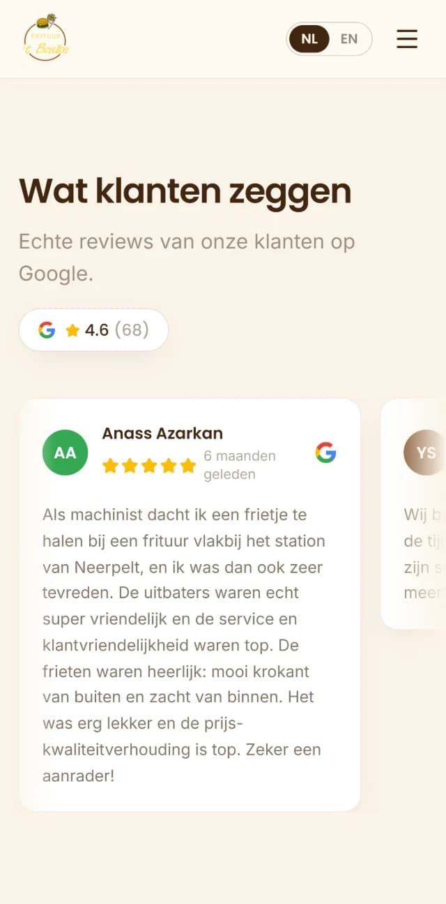 Wat klanten zeggen